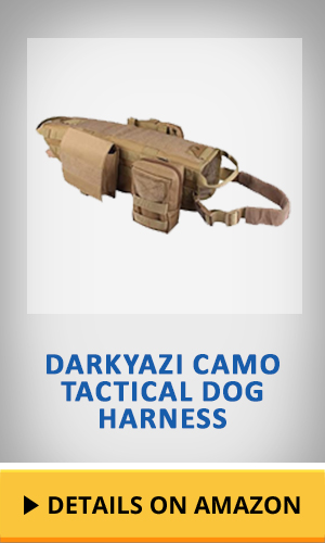 Darkyazi Camo Tactical Dog Harness featured