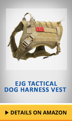 EJG Tactical dog harness vest featured