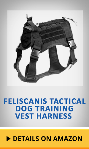 Feliscanis Tactical Dog Training Vest Harness features