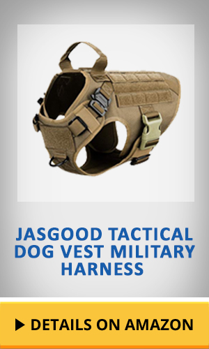 JASGOOD Tactical Dog Vest Military Harness featured