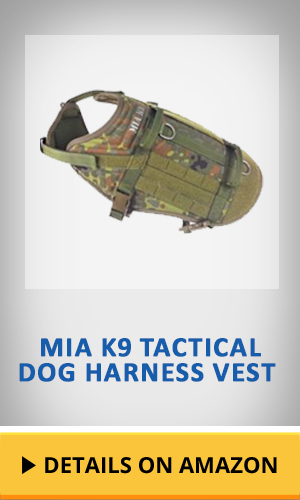 Mia K9 Tactical Dog Harness Vest featured