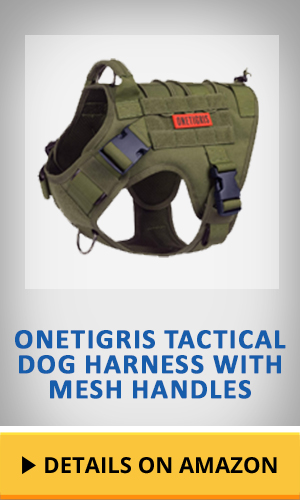 Onetigris Tactical Dog Harness With Mesh Handles-featured