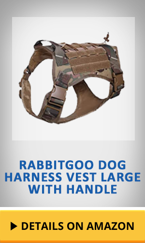 Rabbitgoo Dog Harness Vest Large with Handle featured