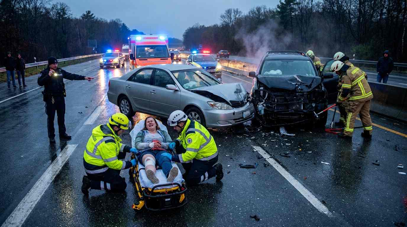 Crash Lead to Post-Traumatic Arthritis