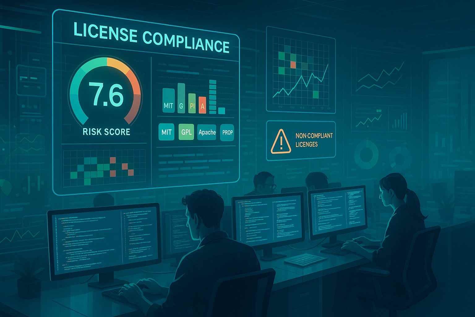 Doge Software License Auditing HUD