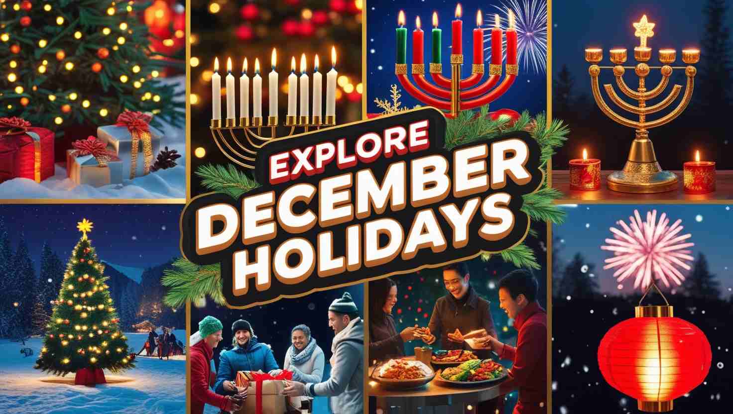 Explore Global December Holidays
