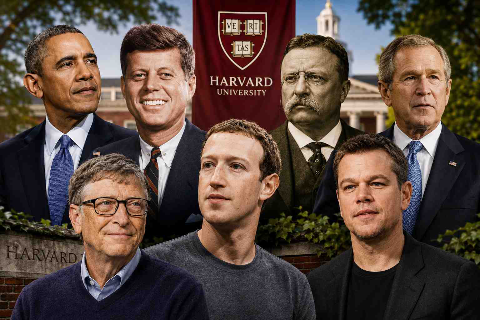Famous People Who Went to Harvard