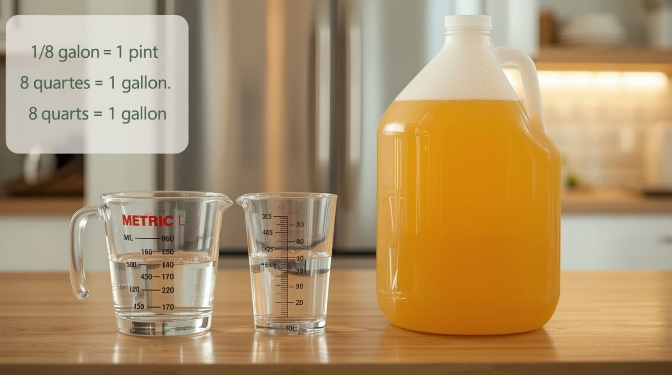How Many Pints Are in a Gallon