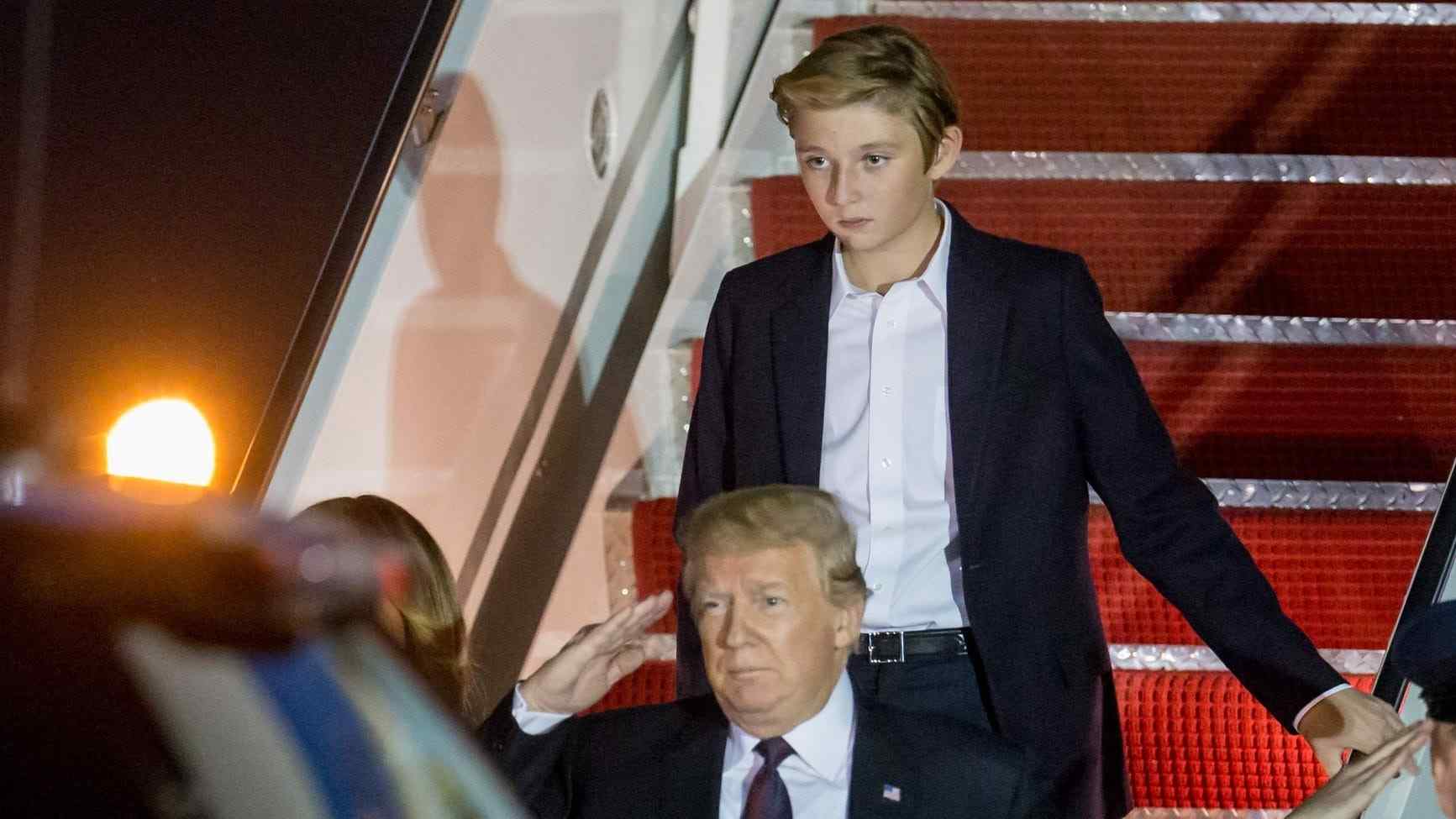 How Tall is Barron Trump