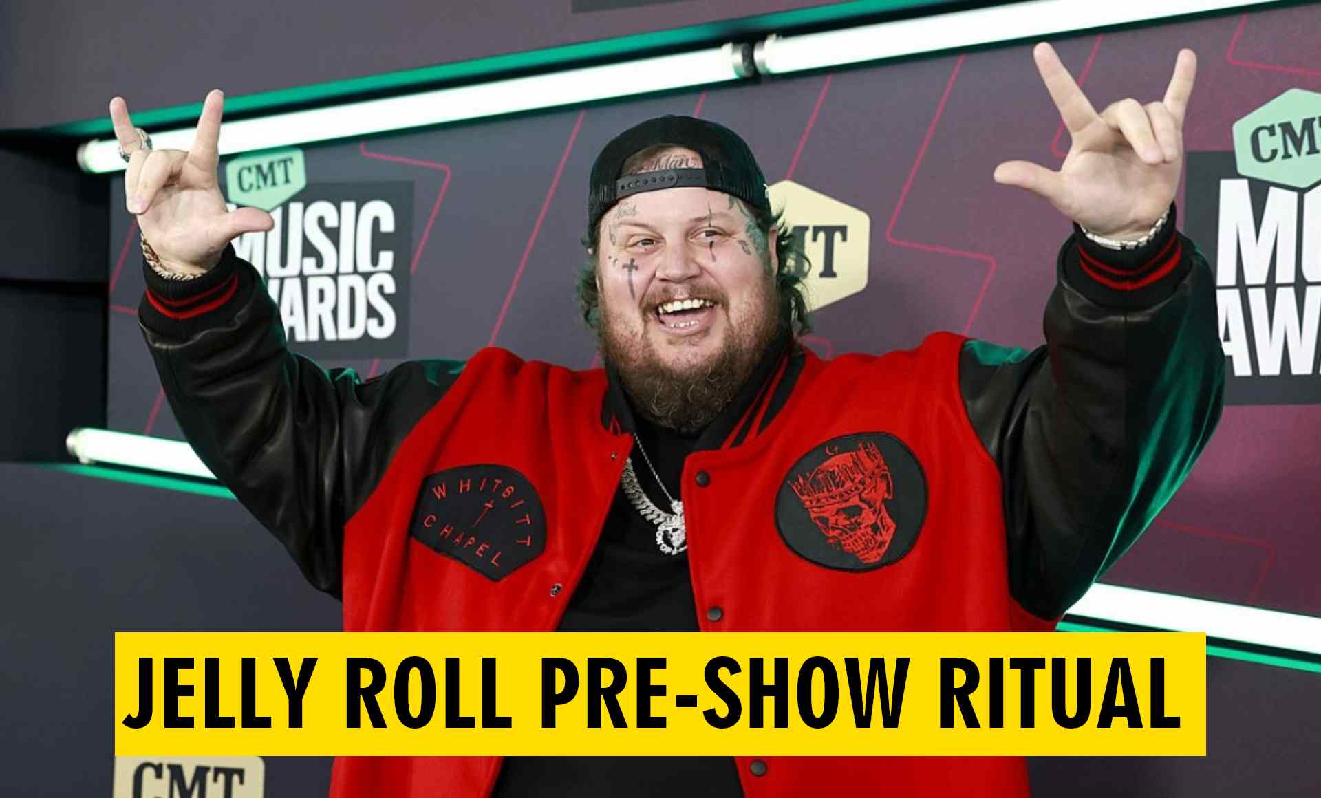 jelly roll pre-show ritual