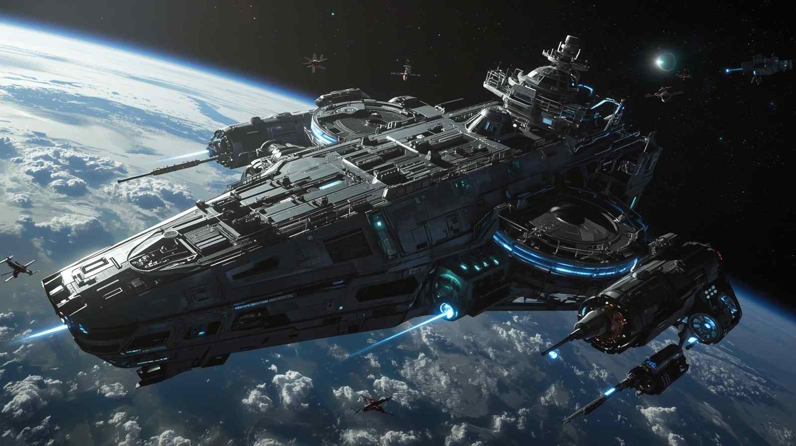 Space Force Orbital Warship Carrier The Future of Defense Beyond Earth