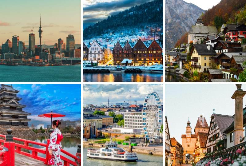 Top Countries and States to Live in