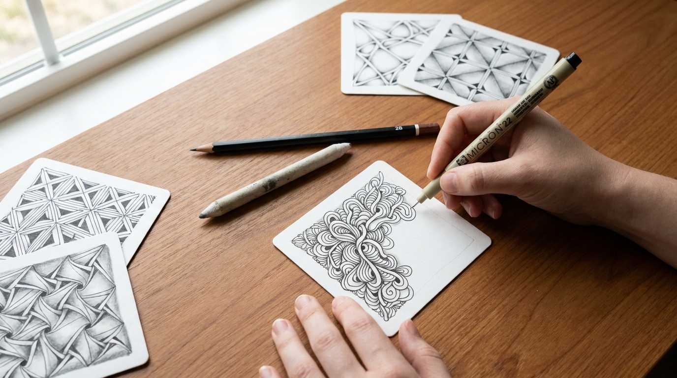 Zentangle Patterns A Complete Guide to Getting Started